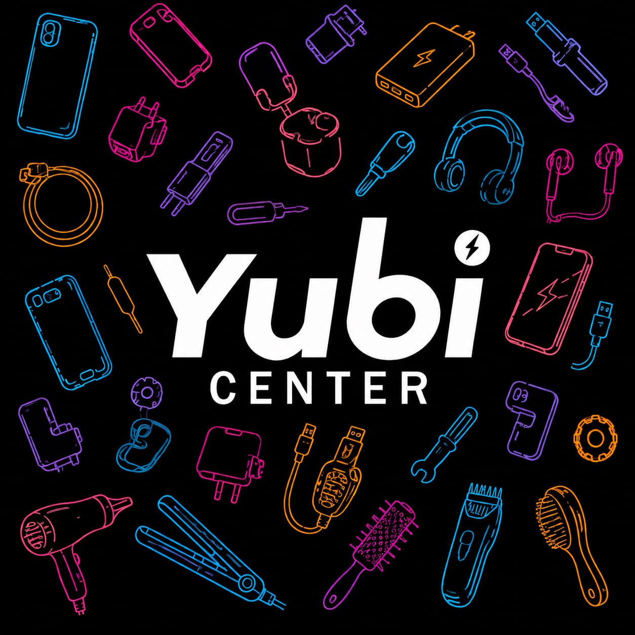 Accesorios, celulares y equipos de belleza de Yubi Center